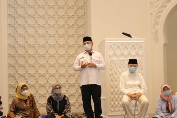 Resmikan Masjid Jami’ Soeprapto Suparno, Gubernur Pesan Tingkatkan Fungsi Masjid Sebagai Penggerak Ekonomi Umat