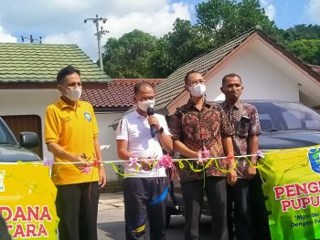 Bupati Bangka Launching Pupuk Kompos Setara