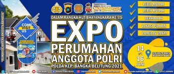 Polda Babel Gelar Expo Perumahan Anggota Polri