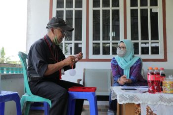 Mengenali Batu Satam Khas Pulau Belitung, Melati Kunjungi Galeri Firman 