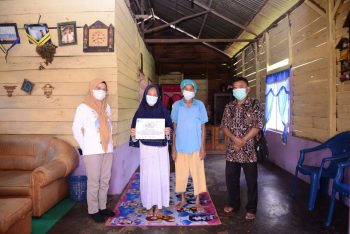 PT Timah Bantu Dana Pengobatan Penderita Infeksi Paru dan Maag Kronis