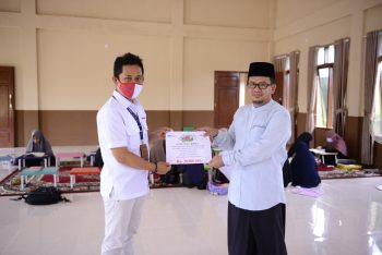 Sering Terganggu Petir, Pondok Pesantren Tahfiz Quran Taajul Waqaar Dapat Bantuan PT Timah