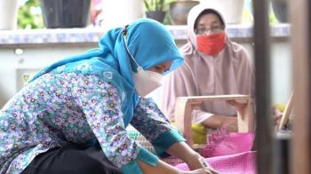 Jadi Mitra Binaan PT Timah, Andisfa Craft Kembangkan Produk Kerajinan Anyaman Daun Pandan