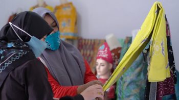 Ada Batik Motif Balok Timah Buatan Kelompok Batik Pakkis Bateng