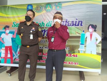 Kejari Bangka Laksankan Vaksinasi Covid-19