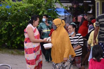 Diterpa Banjir, Naini Bersyukur Dapat Bantuan dari PT Timah