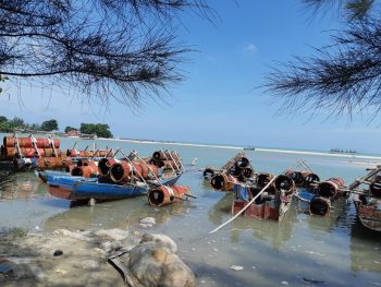 Program PPM PT Timah, Nelayan Tanjung Gunung Buat Rumpon Ikan