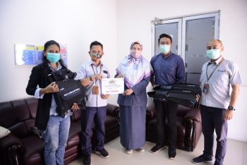 Dukung Praktek Mahasiswa UBB, PT Timah Serahkan Bantuan Dua Unit Alat Selam