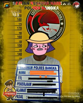 Dua Tersangka Penyalahgunaan Narkotika Berhasil di Amankan Polres Bangka