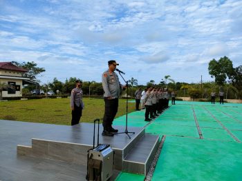 Kapolres Babar Perintahkan Personilnya Bantu Upaya Percepatan Vaksinasi