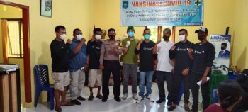 CV GSP Mitra PT Timah Bersama Pemdes Kebintik Gelar Vaksinasi Gratis Untuk Masyarakat