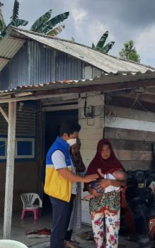 PT Timah Tbk Bantu Biaya Pengobatan Muhammad Alfarizi