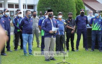 Pesan Gubernur ke Para Atlet : Fokus Saja, Jaga Nama Baik Babel