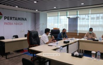 Selesaikan Antrian BBM, Gubernur Erzaldi Temui Dirut PT Pertamina
