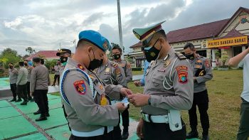 Bid Propam Polda Babel Datangi Polres Babar