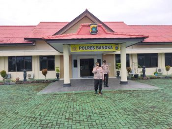 Waka Polres Sampaikan Arahan Saat Apel Pagi