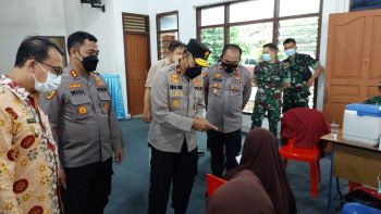 Polres Bangka Ikut Sukseskan Program Polri Vaksinasi Serentak Se Indonesia