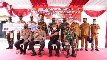 Tiga Kelurahan Dapat Penghargaan dari Wali Kota Pangkalpinang, Berhasil Capai 100 Vaksinasi Covid-19