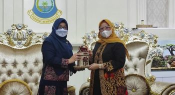 TP PKK Kota Pangkalpinang Terima Kunjungan TP PKK Kota Jambi