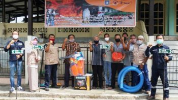 PT Timah Bantu Sarana dan Prasarana Tanggulangi Banjir Kampung Ulu