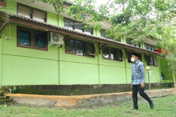 Atap SMA N 1 Puding Besar Rusak, Menjadi Perhatian Serius Ketua DPRD Babel