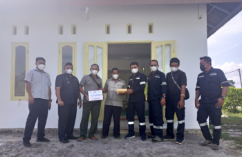 PT Timah Bantu Penyelesaian Pembangunan Mushola Al Ikhlas di Belo Laut