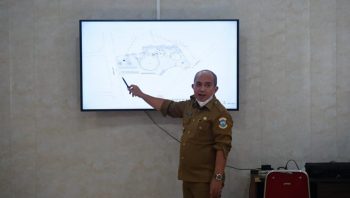 Walikota Pangkalpinang Bersama BPN Bangka Belitung Bahas Pembangunan Masjid Agung Kubah Timah