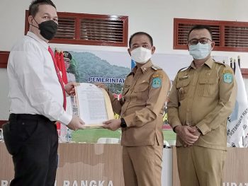 Memorandum of understanding Pemerintah Bangka Bersama Kejaksaan Negeri