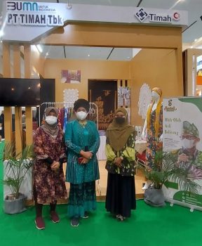 Produk Mitra Binaan PT Timah Tbk Mejeng di Pameran Adiwastra Nusantara 2022