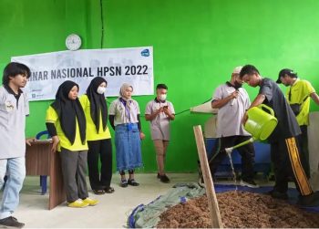 Peringati Hari Sampah, PT Timah Tbk Dukung Even Kemah Sampah di Bangka Barat