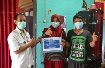 Penderita Kista Terima Bantuan PT Timah Tbk