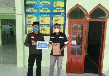 PT Timah Serahkan Bantuan Renovasi Masjid Nurul Hidayah Toboali