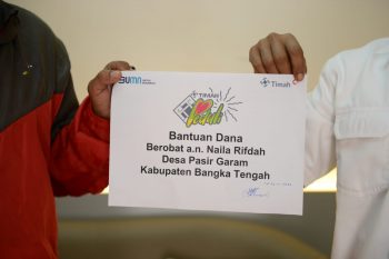 Terkena Virus CMC, PT Timah Bantu Naila Biaya Pengobatan