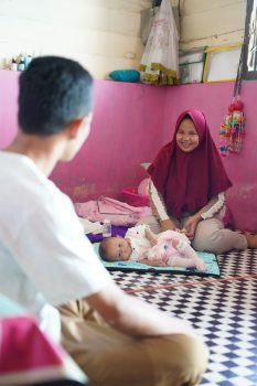 PT Timah Tbk Bantu Ringankan Biaya Pengobatan Balita Bocor Jantung