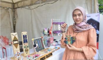14 Mitra Binaan PT Timah Tbk Pasarkan Produk di Bazar UMKM yang Diselenggarakan Telkom Indonesia