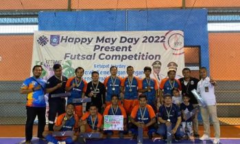 Tim Futsal PT Timah Juara Liga Pekerja se-Babel