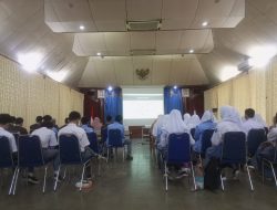 PT Timah Tbk Kenalkan Inovasi Sosial Kampung Amoi ke Pelajar di Kecamatan Muntok