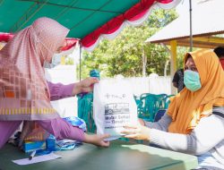 Ratusan Warga Desa Bukit Kijang Berobat di Mobil Sehat PT Timah Tbk