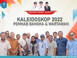 Pemkab Bangka Bersama Wartawan Gelar Kaleidoskop 2022