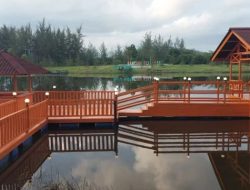Floating Cafe PT Timah, Sensasi unik di Kampong Reklamasi Selinsing