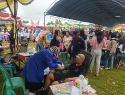 Peringati HUT ke 3 Kelurahan Kranggan, PT Timah Berikan Beras Bagi Para Pendonor