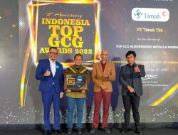 PT Timah Tbk Boyong Dua Penghargaan di Ajang Indonesia Top GCG & Corporate Secretary Award 2022