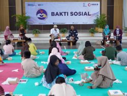 Gelar Lomba Mewarnai, PT Timah Berbagi Kebahagian dengan Anak anak Yatim Piatu