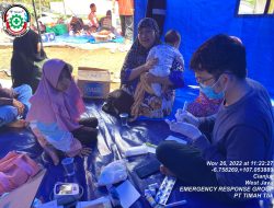 Tim ERG PT Timah Bantu Pulihkan Trauma Anak-anak Korban Gempa Cianjur