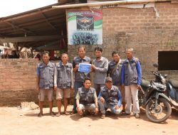 Lengkapi Sarana Ojek Pangkalan, PT Timah Serahkan Bantuan ke Komunitas Ojek Garuda Toboali
