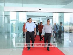 Pj. Gubernur Babel Kenalkan Objek Wisata Pada Gubernur Lemhanas RI