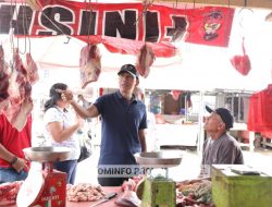 Sidak Ke Pasar, Pj Gubernur Bangka Belitung Ingatkan Pedagang