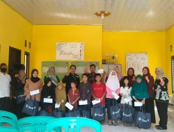 Anak Yatim dan Piatu di Desa Belo Laut Terima Tali Asih dari PT Timah Tbk