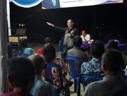 Gelar Reses, Agung Ajak Masyarakat Teluk Uber Berpartisipasi Dalam Pembangunan