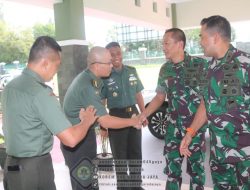 Brigjend TNI M.Jangkung Widyanto Kunjungi Makorem 045/Gaya